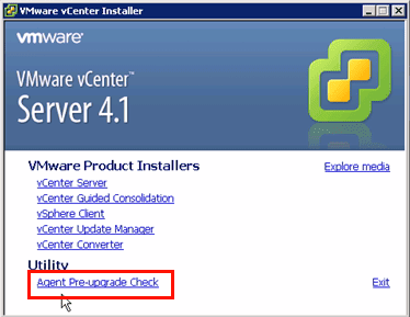 vCenter Server Splash Screen