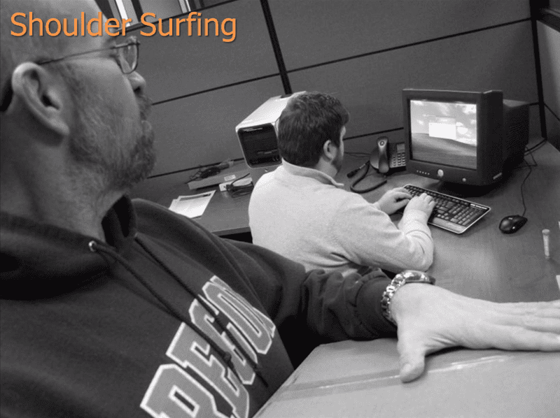 Social Engineering - Shoulder Surfing