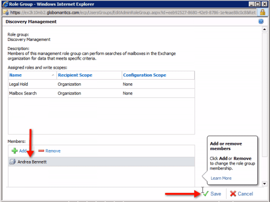 RBAC Role Groups