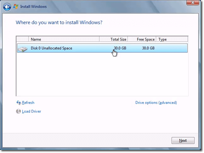 Install Windows 8 Developer Preview