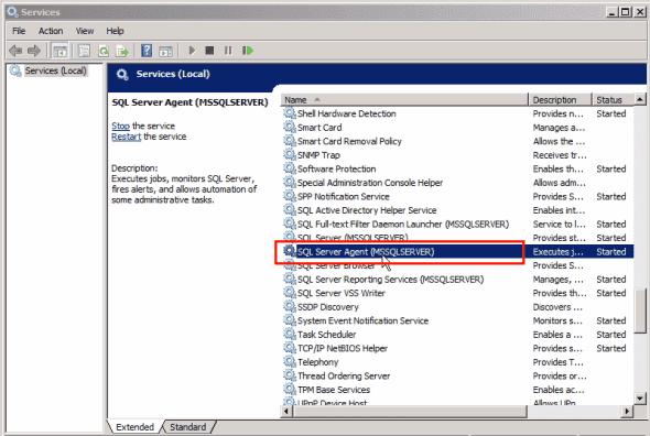 SQL Server Agent service