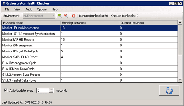 System Center 2012 - Orchestrator Health Checker