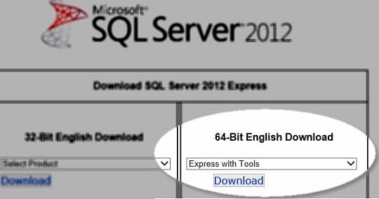 Setup a SharePoint 2013 Development Environment: SQL 2012 Express Download