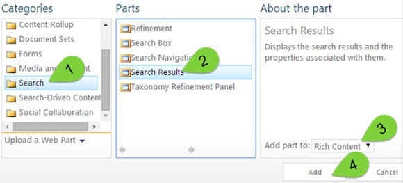 Result Source for Search in SharePoint 2013 web part
