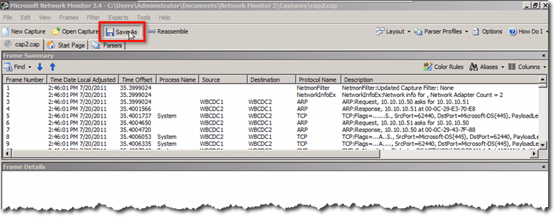 Microsoft Network Monitor - Part 1 | Petri IT Knowledgebase