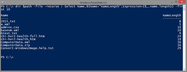 Obtaining a value for all items in Windows PowerShell. (Image Credit: Jeffery Hicks)