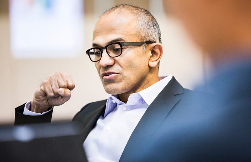 Microsoft CEO Satya Nadella (Image Credit: Microsoft)