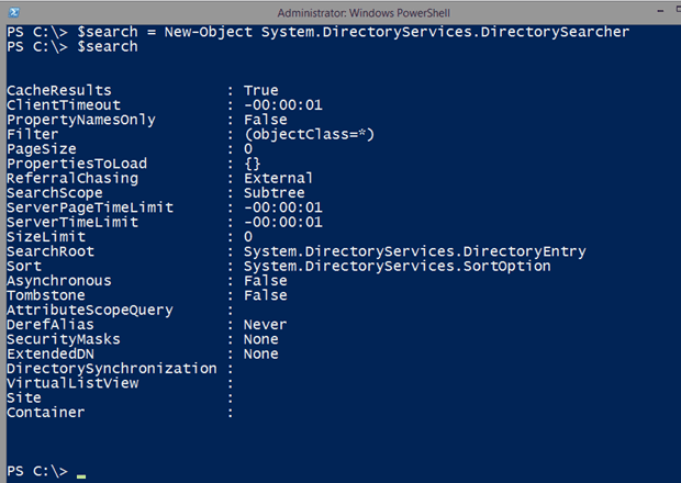 Creating an instance of a PowerShell object. (Image Credit: Jeff Hicks)