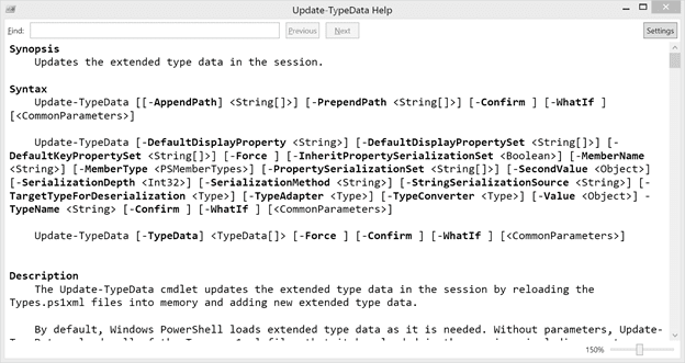 The Update-TypeData cmdlet in Windows PowerShell. (Image Credit: Jeff Hicks)