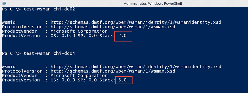 Using Test-WSMan in Windows PowerShell. (Image Credit: Jeff Hicks)