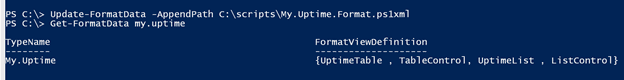 Using Get-FormatData in Windows PowerShell. (Image Credit: Jeff Hicks)