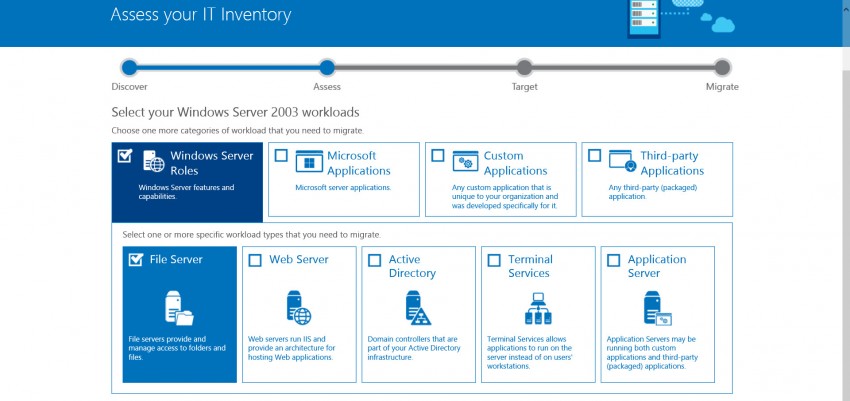 Microsoft’s Windows Server 2003 Migration Planning Assistant website (Image Credit: Russell Smith)