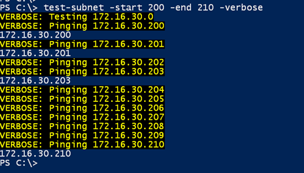 The verbose output in Windows PowerShell. (Image Credit: Jeff Hicks)