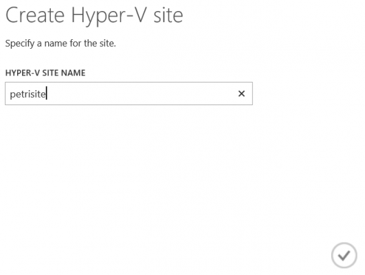 Create a Hyper-V site for Azure Site Recovery (Image Credit: Aidan Finn)