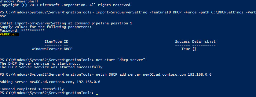 Import the DHCP server settings in Windows Server 2012 R2 (Image Credit: Russell Smith)