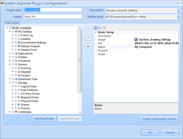 The PowerShell Plus System Explorer Plugin Configuration box. (Image Credit: Jeff Hicks)