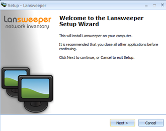 The Lansweeper setup wizard. (Image Credit: Jeff Hicks)