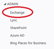 Admin options in the Office 365 portal. (Image Credit: Theresa Miller)