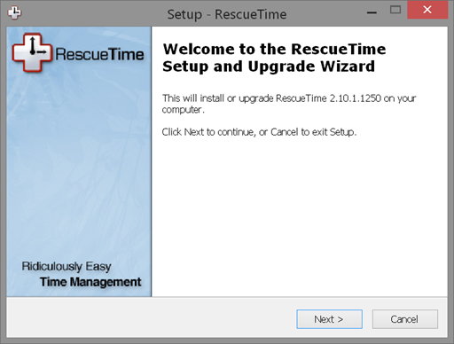 The RescueTime setup screen. (Image Credit: Jeff Hicks)