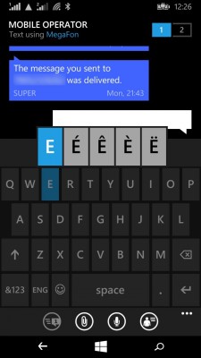Windows Phone Tip: Use the Keyboard Faster
