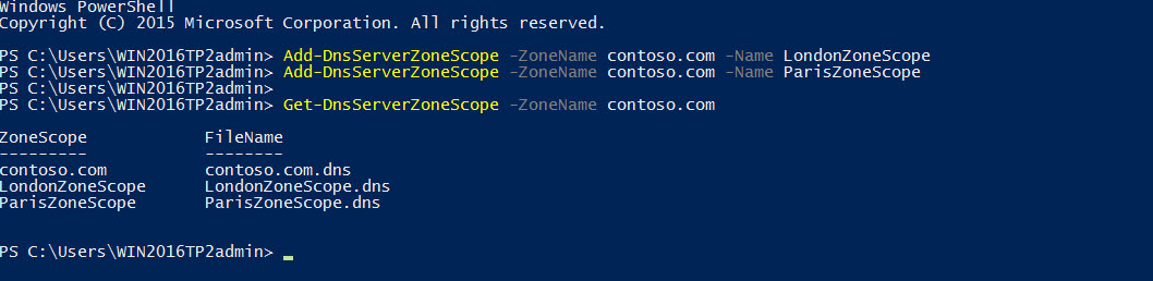 Adding DNS zone scopes in Windows Server 2016 (Image Credit: Russell Smith)