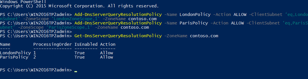 Creating DNS Policies in Windows Server 2016 (Image Credit: Russell Smith)