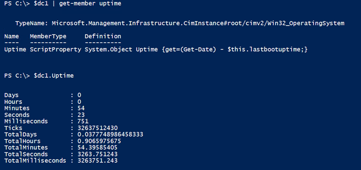 Using the Get-Member cmdlet in Windows PowerShell. (Image Credit: Jeff Hicks)