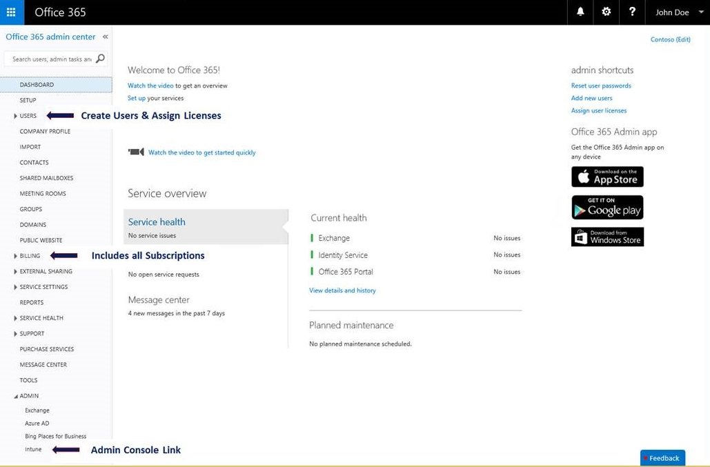 Microsoft merges Intune with Office 365 portal