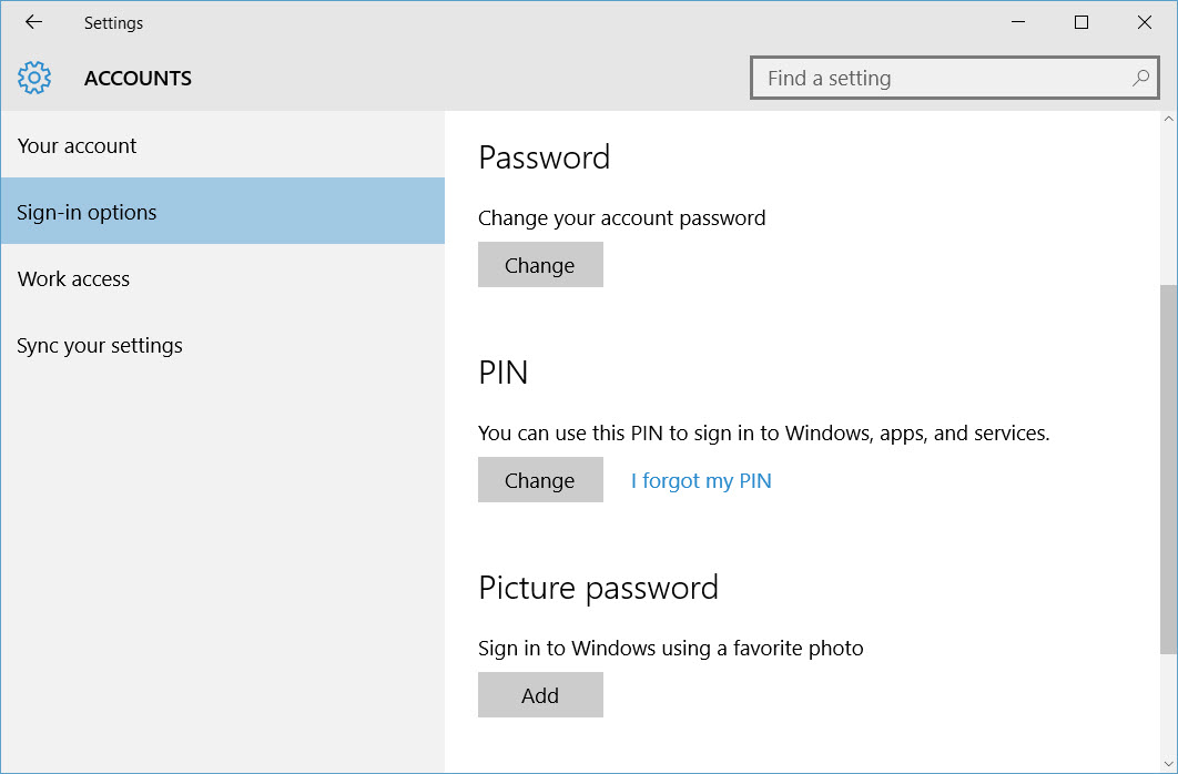 Adding or changing a PIN in Windows 10 (Image Credit: Russell Smith)