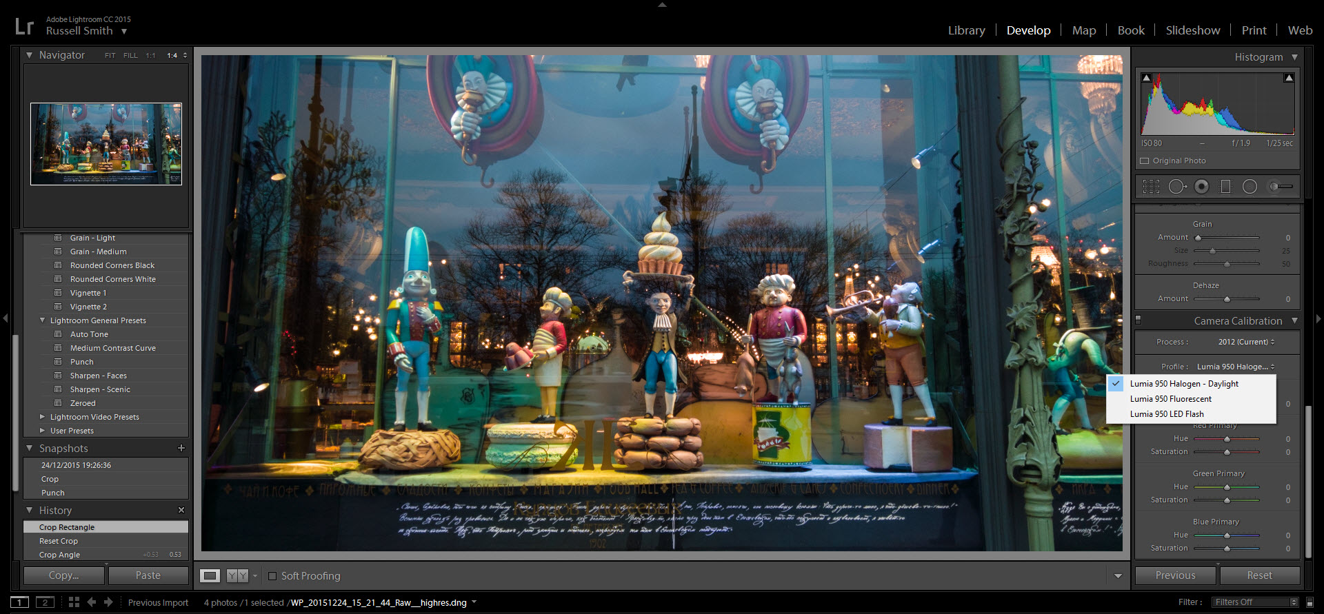 Lightroom offers a plethora of controls for image editing (Image Credit: Russell Smith)