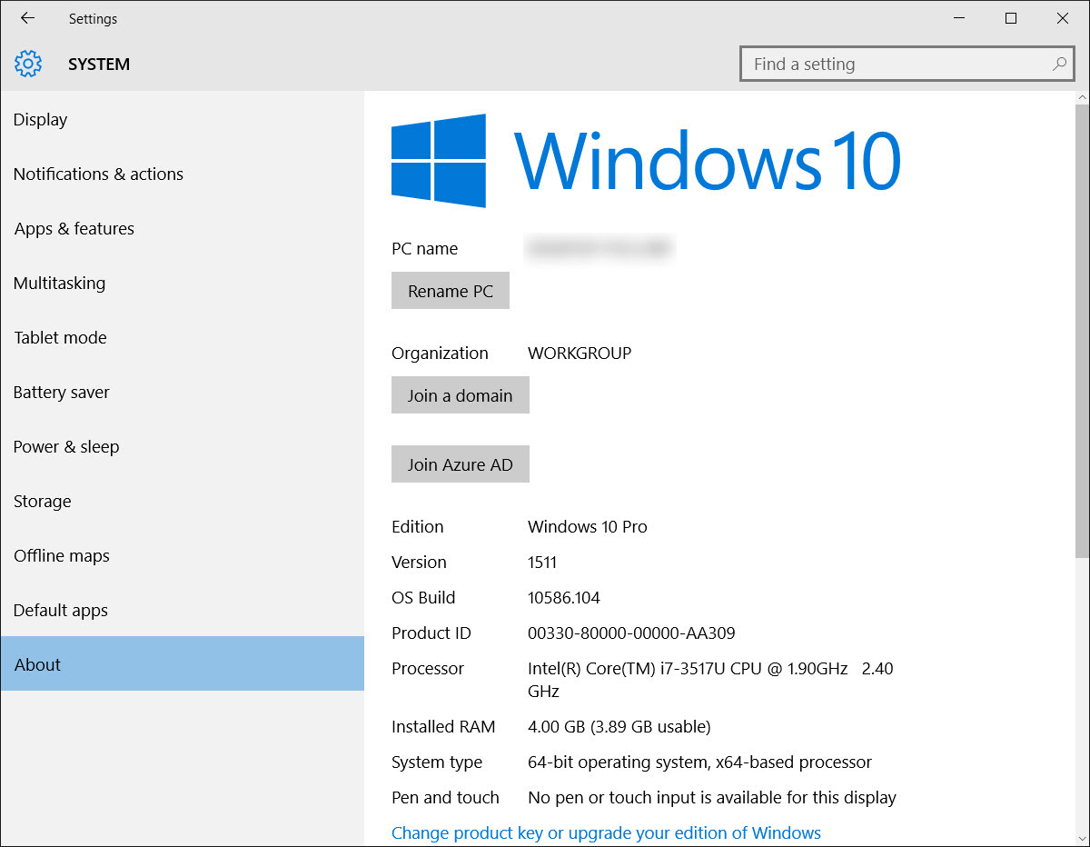 Join Azure AD in the Windows 10 Settings app (Image Credit: Russell Smith)