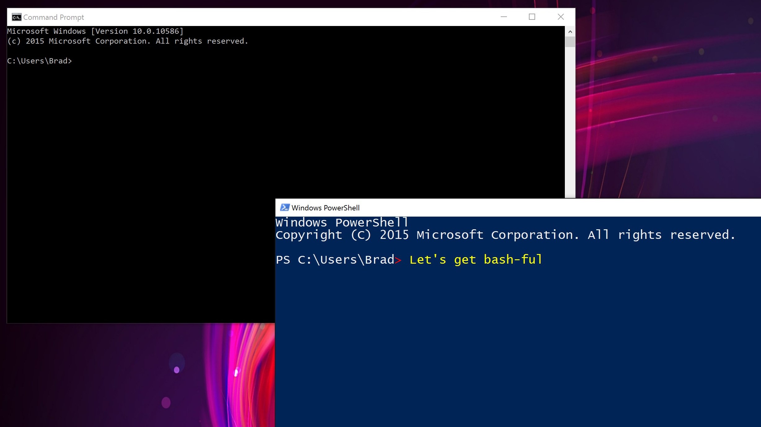 Microsoft S Command Line Family Is Growing Say Hello To Bash Petri It Knowledgebase