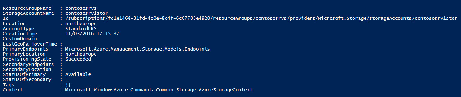 Create a new Resource Group using PowerShell ARM (Image Credit: Russell Smith)