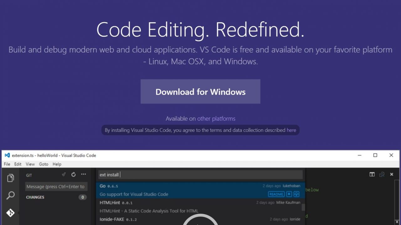 Download Visual Studio Code - Mac, Linux, Windows