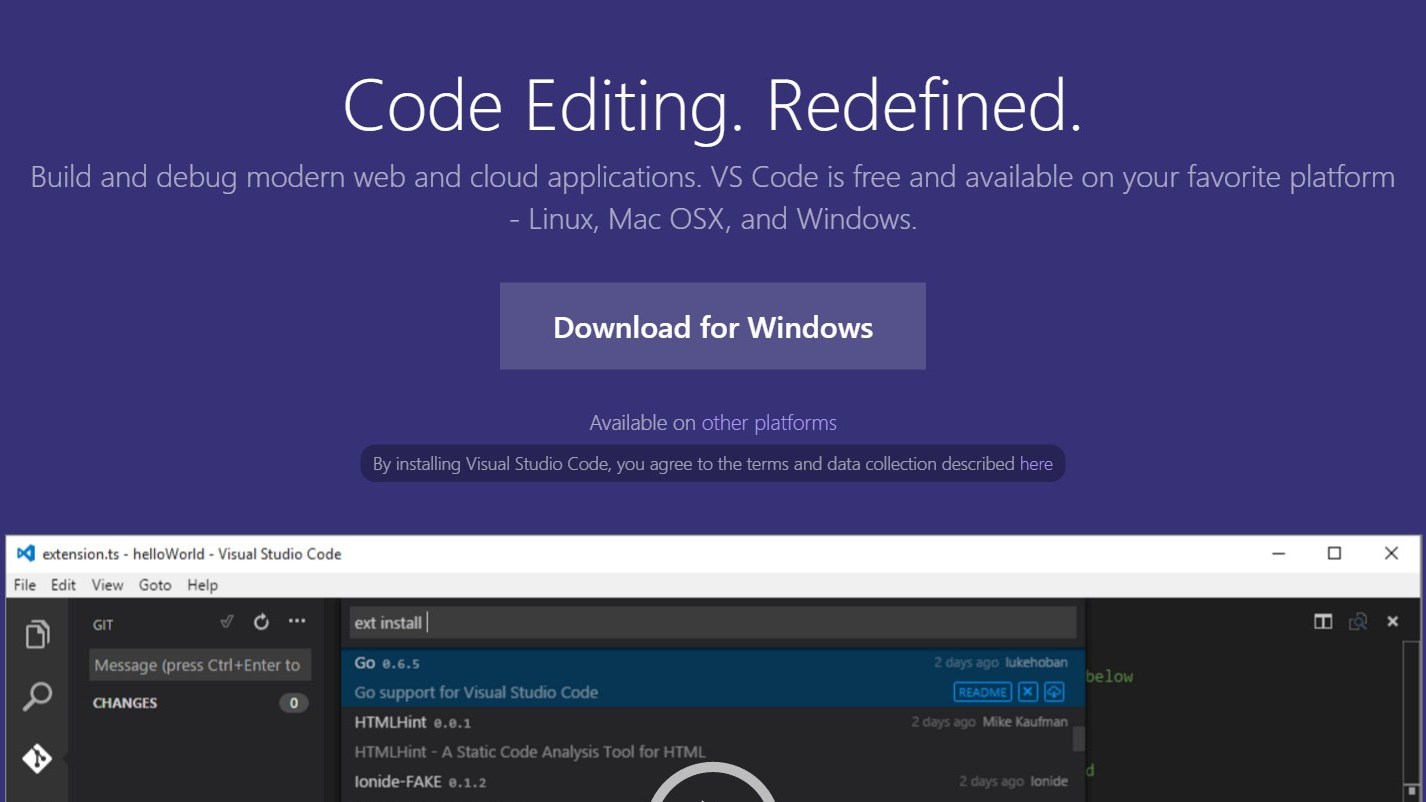 Visual Studio Code Hero