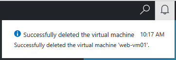 The wrong virtual machine was deleted [Image Credit: Aidan Finn]