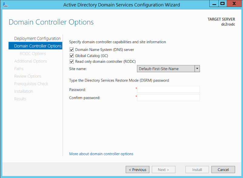 Install a read only domain controller (RODC) using Server Manager (Image Credit: Russell Smith)