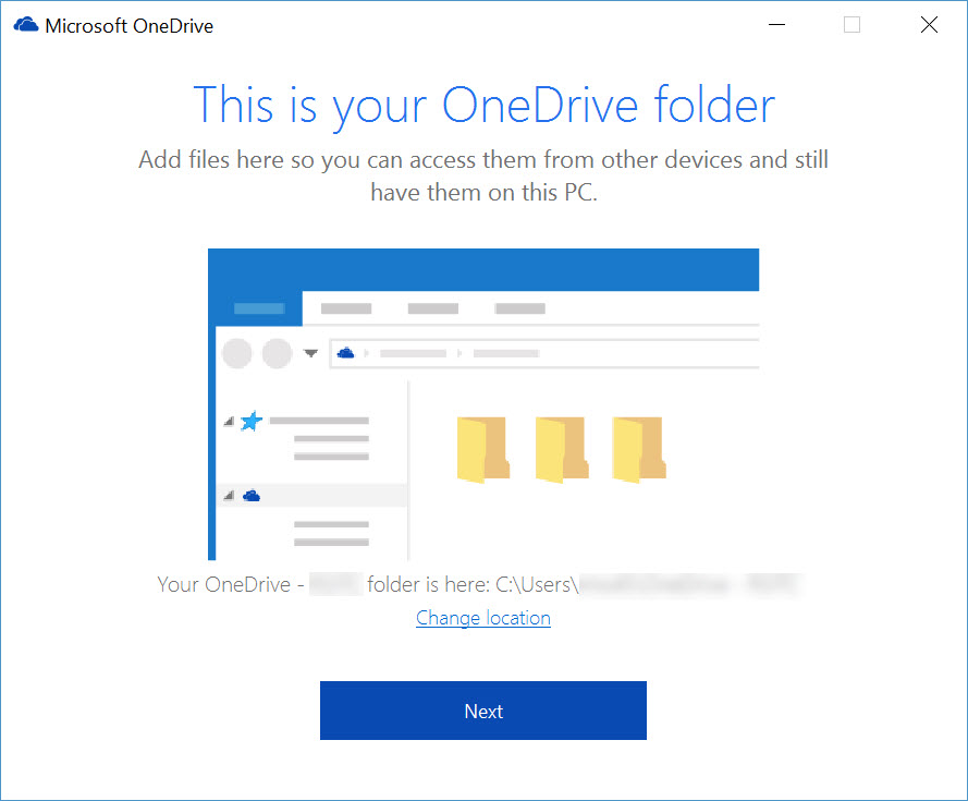 Synchronize OneDrive for Business Using the Next Generation Sync Client