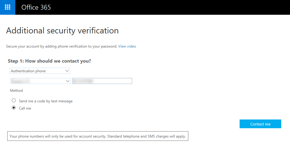 Set up multi-factor authentication in Office 365 (Image Credit: Russell Smith)