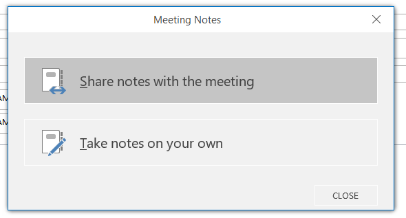 Linking Meeting Notes