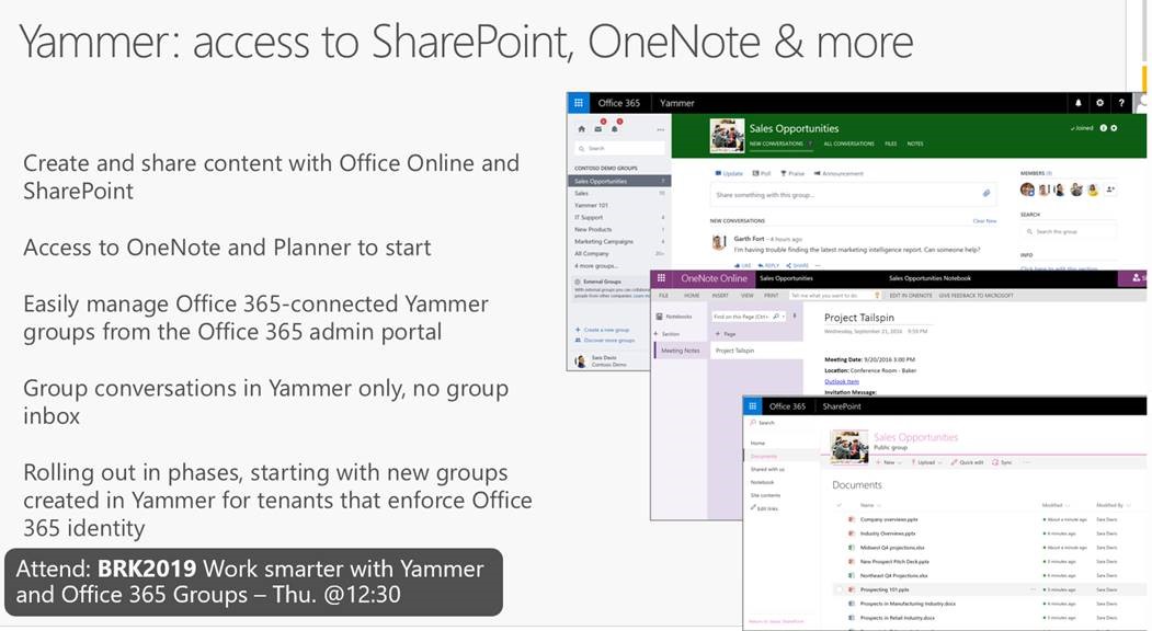Yammer Office 365 Groups