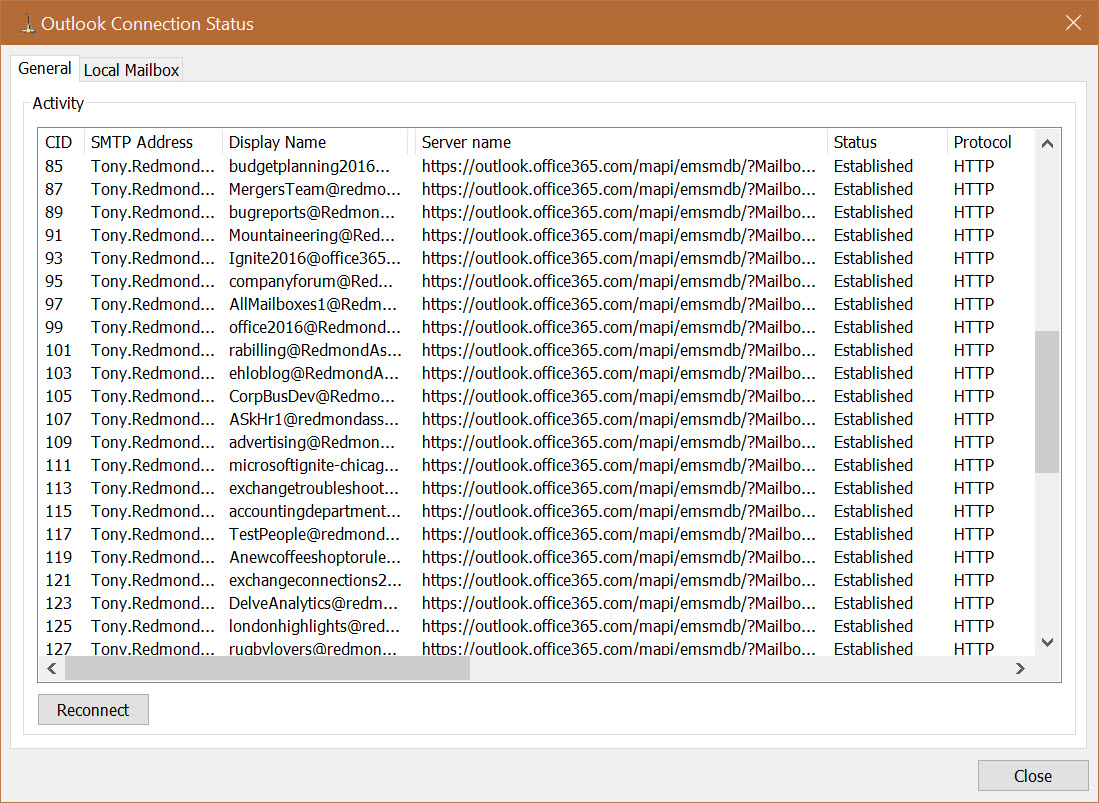 Outlook Office 365 Groups