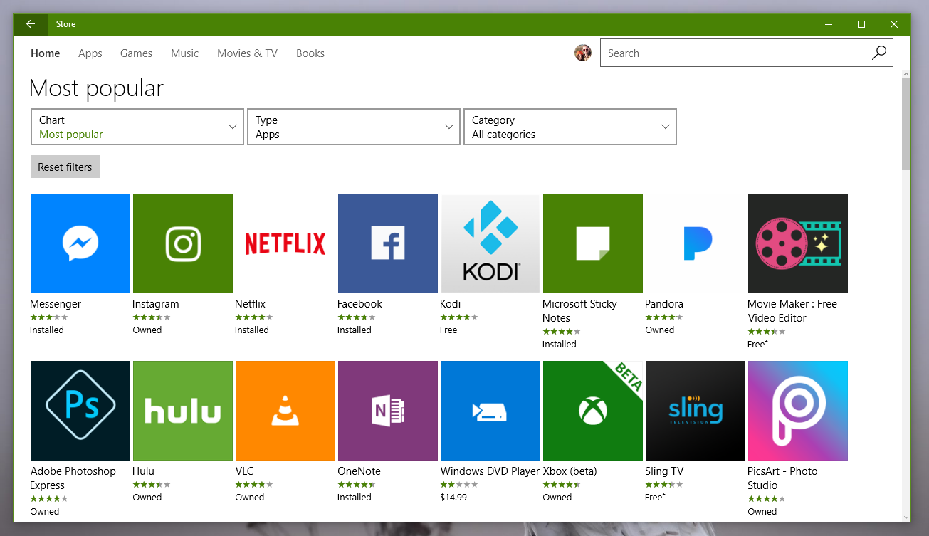 Most Popular Windows 10 Apps
