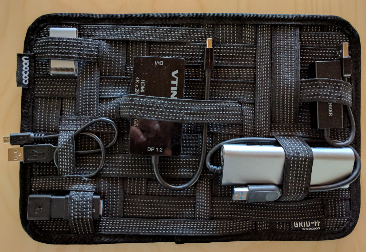 Adapters I carry with me