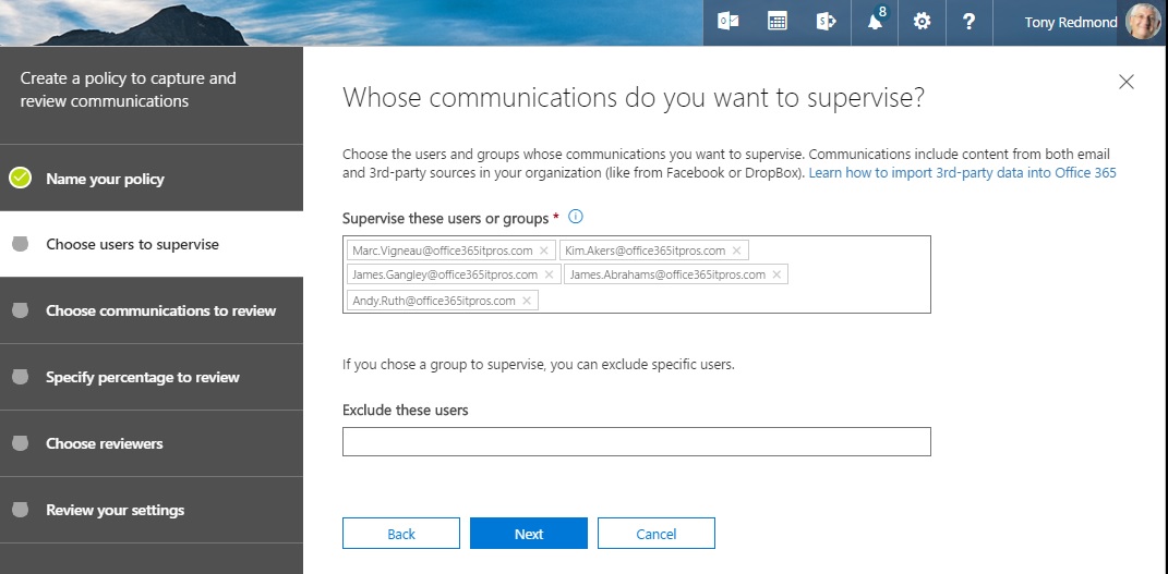 Big Brother Watches Your Email with Office 365 Supervision Policies - Petri  IT Knowledgebase