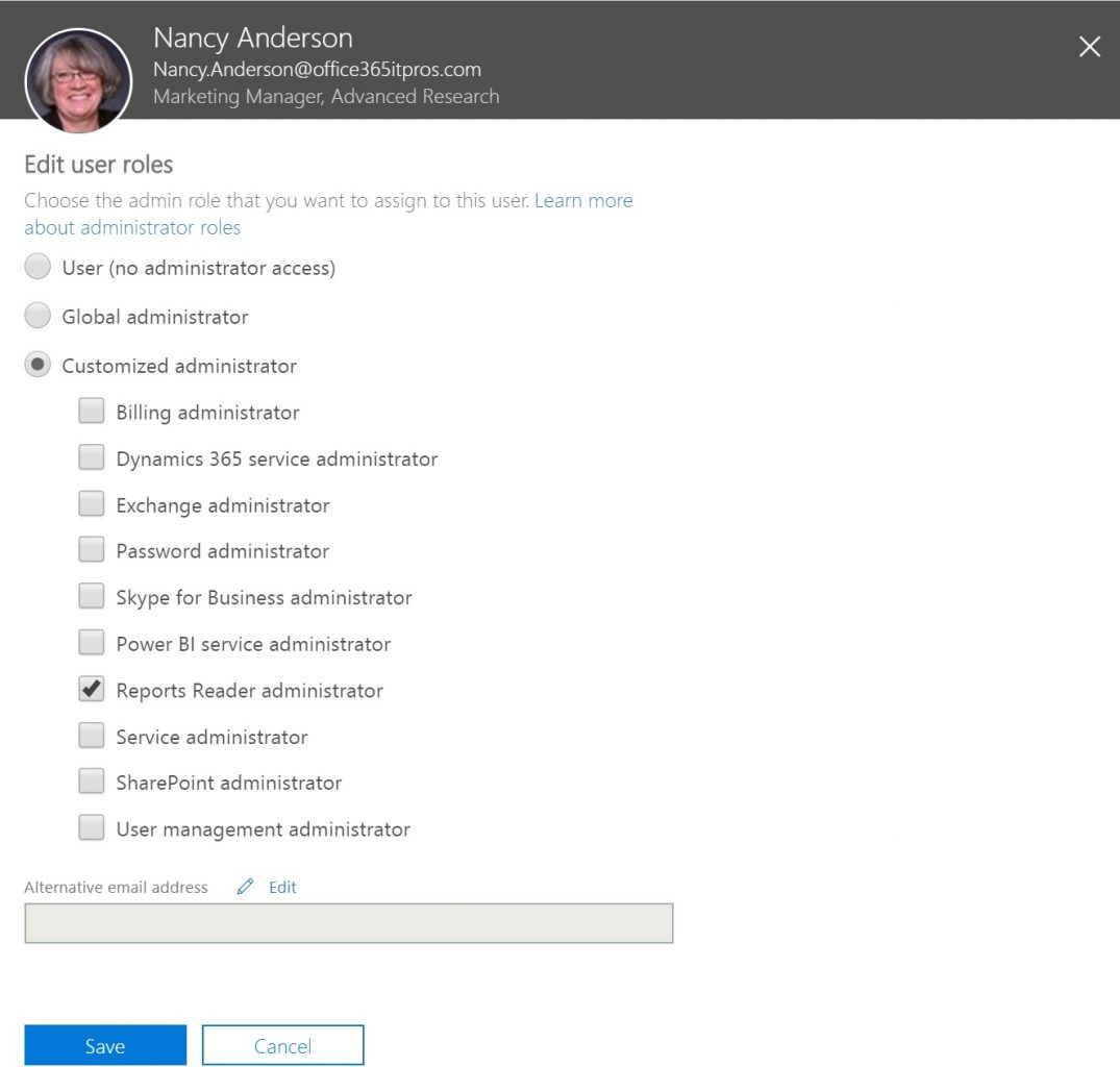 Office 365 Reports Reader