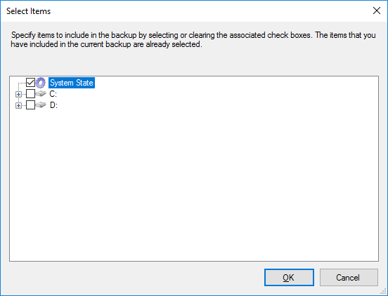 Protecting Windows Server system state using the Azure Backup MARS agent [Image Credit: Aidan Finn]