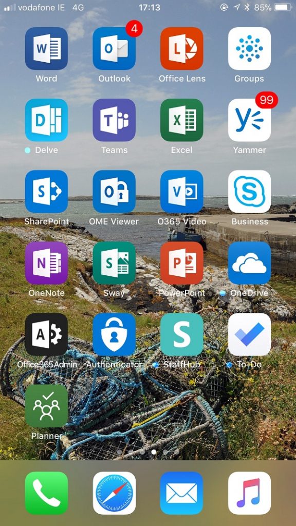 iPhone Office 365 Apps
