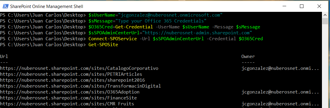 PowerShell For SPO Toolset Image2