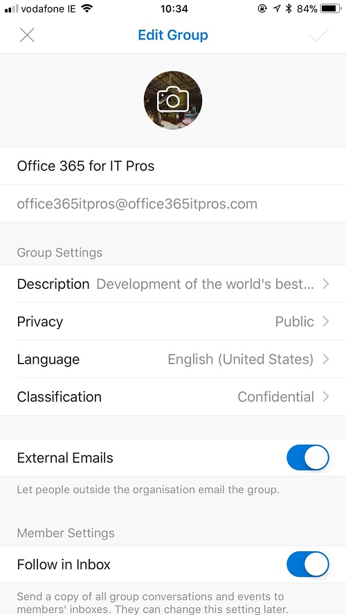 Outlook Groups